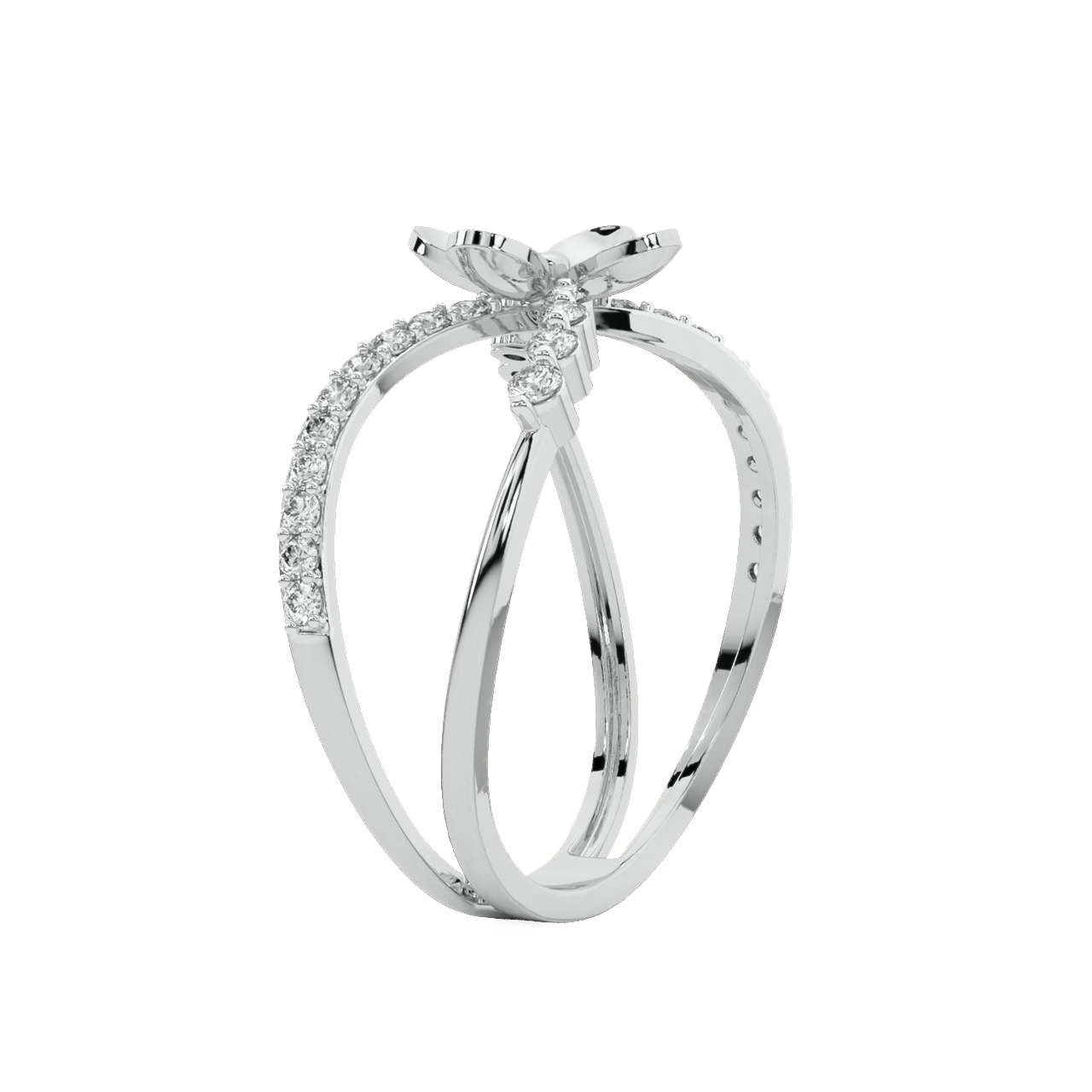 Phineas Diamond Stackable Ring